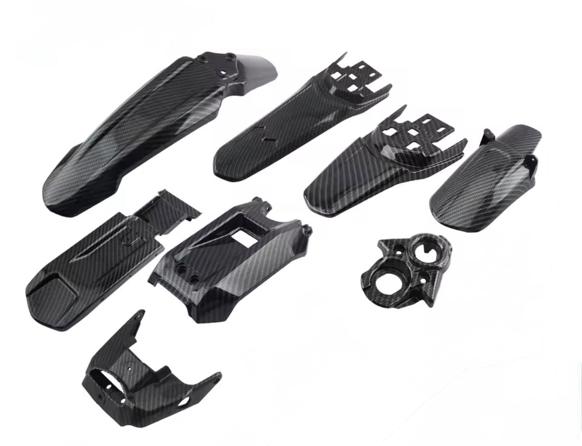 Surron lbx fake carbon fiber parts